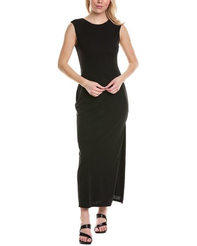 Wayf Solid Maxi Dress - Black