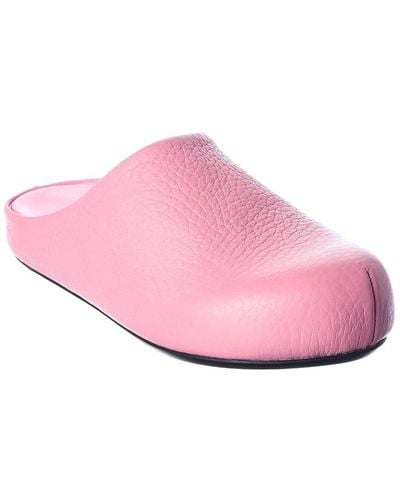 Marni Fussbet Leather Mule - Pink