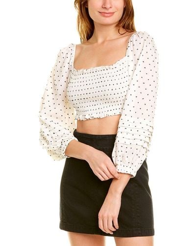 Solid & Striped The Remy Top - White