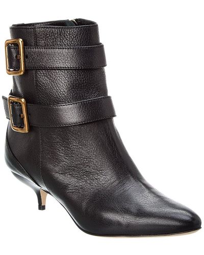 Bottines Manolo Blahnik - Suède Beige, Détails Bronze - Taille 41 - Neuf (essayé)