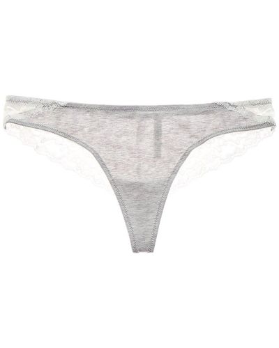 Le Mystere Cotton Touch Tanga - White