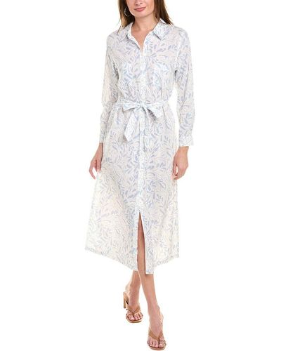 Splendid Jae Long Shirtdress - White