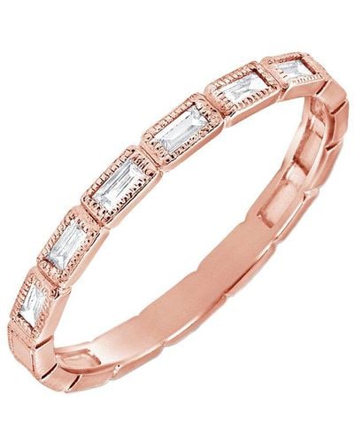 Sabrina Designs 14k Rose Gold 0.22 Ct. Tw. Diamond Ring - Pink