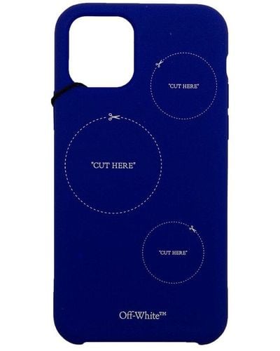 Off-White c/o Virgil Abloh Iphone 11 Case - Blue