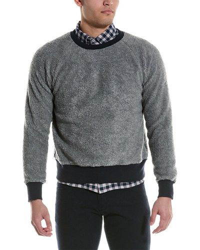 Save Khaki Berber Crewneck Sweatshirt - Grey