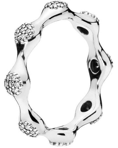 Pavé modern lovepods sale ring