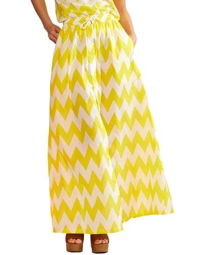 Cynthia Rowley Mosaic Skirt - Yellow