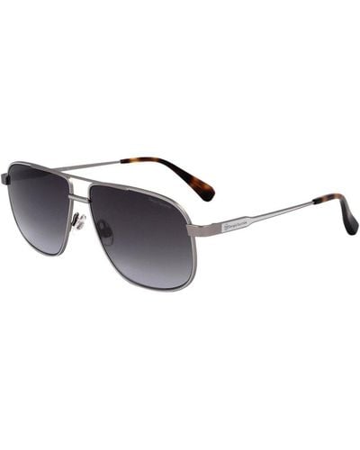 Sergio Tacchini St7005 57mm Sunglasses - Metallic