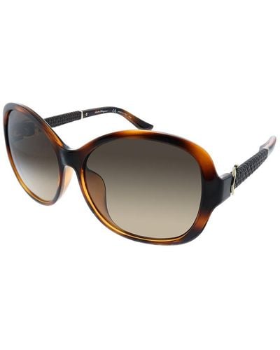 Ferragamo Sf744sla 59mm Sunglasses - Multicolour