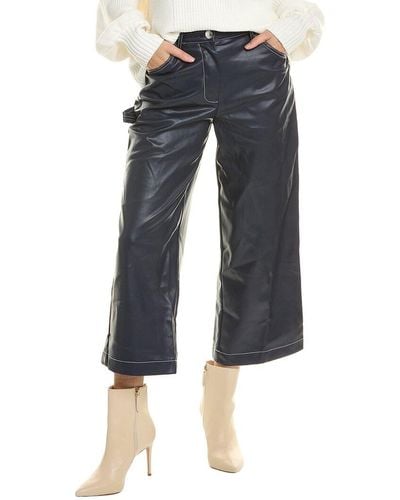 STAUD Cropped Domino Pant - Blue