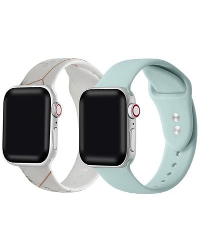 The Posh Tech 2-pack Silicone Band Bundle - Blue