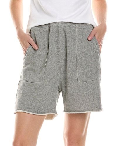 The Great The Patch Pocket Sweatshort - Gray