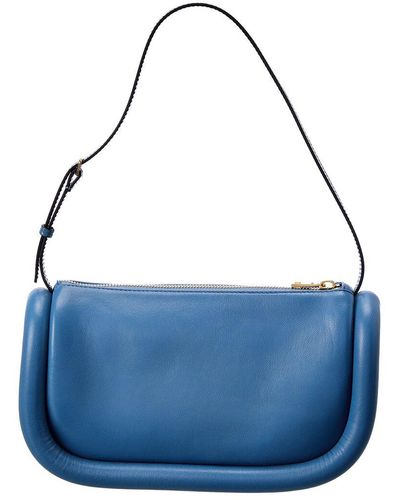 JW Anderson Leather Shoulder Bag - Blue