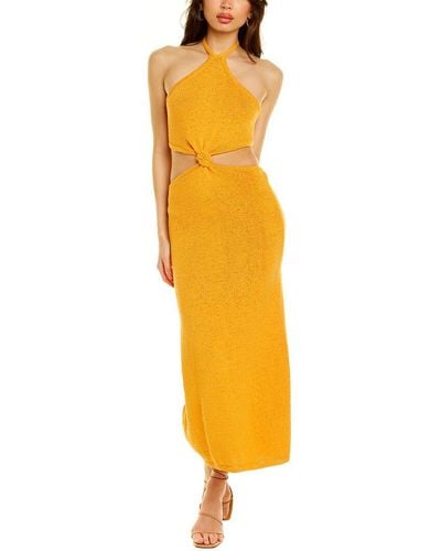 Cult Gaia Cameron Maxi Dress - Yellow