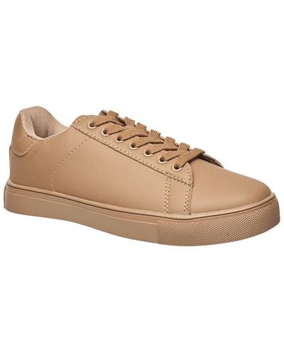 Lucky Brand Leather Trainer - Natural