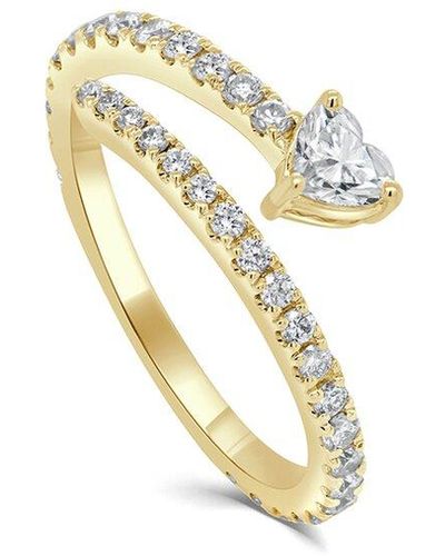 Sabrina Designs 14k 0.77 Ct. Tw. Diamond Cross Over Ring - White