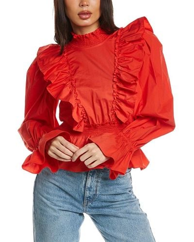Sea Gaia Backless Top - Red