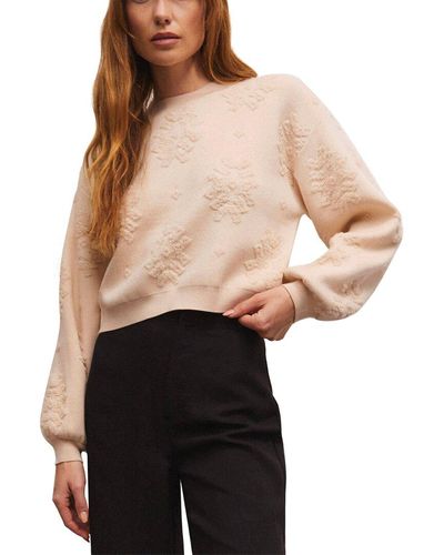 Z Supply Malin Sweater Top - Natural