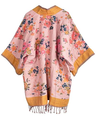 Saachi Kirkville Floral Kimono - Pink