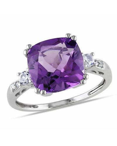 Rina Limor 10k 4.20 Ct. Tw. Diamond & Gemstone Ring - Multicolor