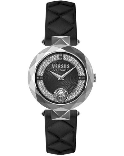 Versus Versus By Versace Covent Garden Crystal Watch - Gray
