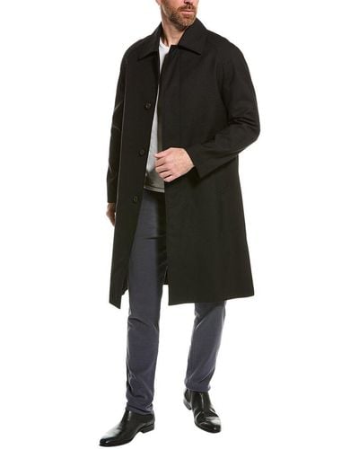 AllSaints Lester Wool-blend Coat - Black
