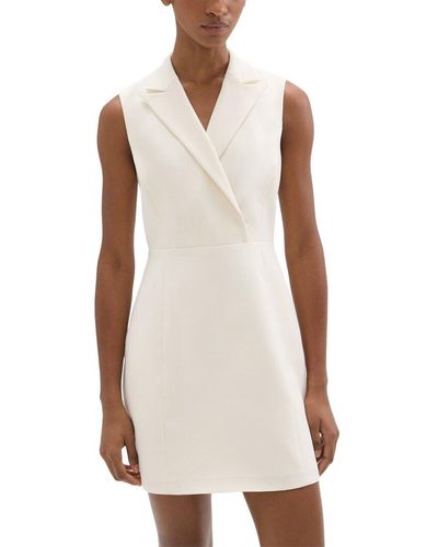Theory Blazer Mini Dress - White