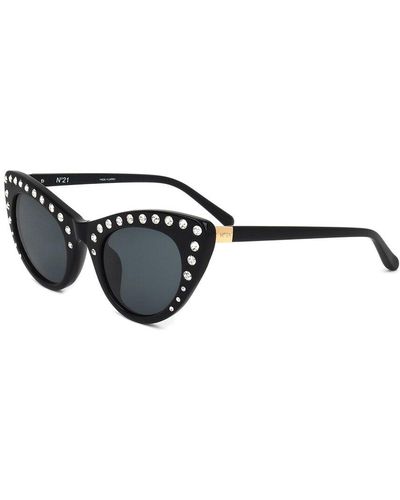 Linda Farrow No 21 By N21s35 47mm Sunglasses - Black