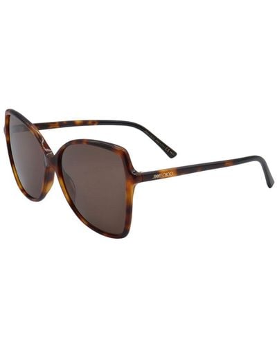Jimmy Choo Fede/s 59mm Sunglasses - Brown