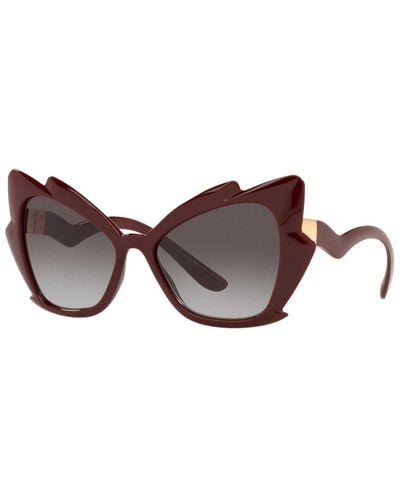 Dolce & Gabbana Dg6166 57Mm Sunglasses - Brown