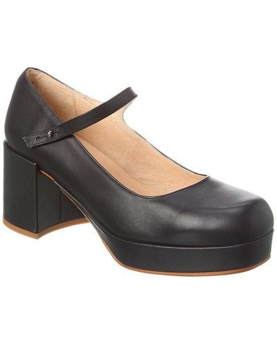 INTENTIONALLY ______ Mika Leather Pump - Black