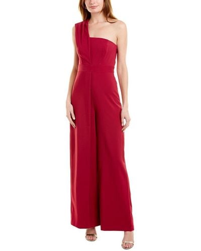 Red Kay Unger Jumpsuits and rompers for Women | Lyst