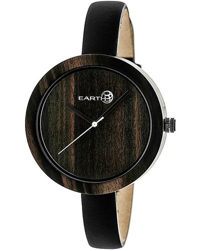 Earth Wood Unisex Yosemite Watch - Black