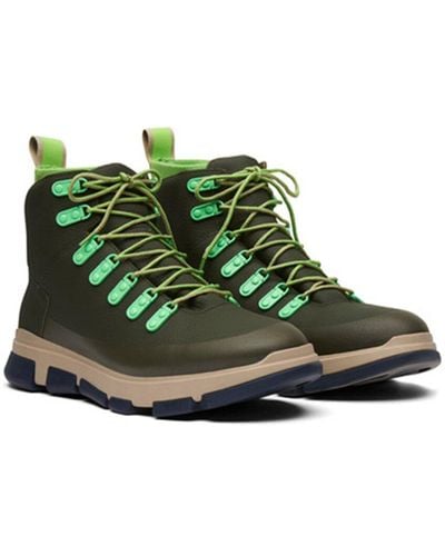 Swims City Hiker Leather Bootie - Green