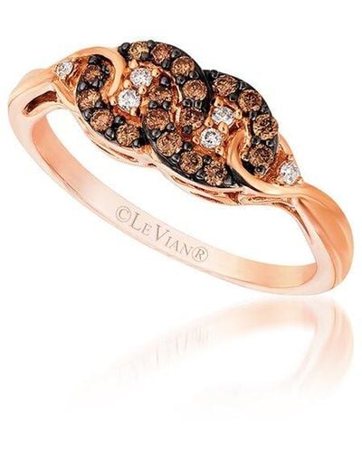 Le Vian 14k Strawberry Gold® 0.23 Ct. Tw. Diamond Ring - White