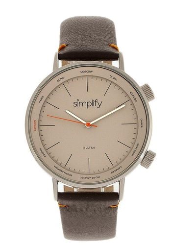Simplify The 3300 Watch - Gray