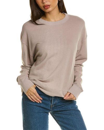 PERFECTWHITETEE French Terry Pullover Sweatshirt - Grey