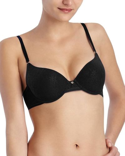 Natori Sheer Jacquard Bra - Black