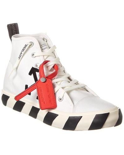 Off-White c/o Virgil Abloh Off-whitetm Mid Top Vulcanized Canvas Trainer
