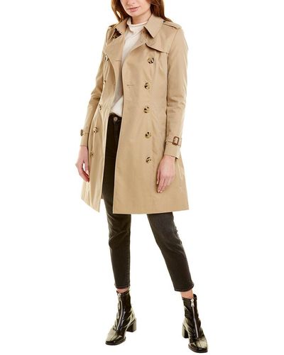 Burberry Chelsea Heritage Trench Coat - Natural