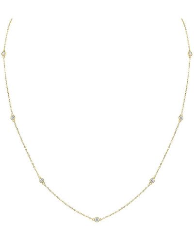 Monary 14k 0.50 Ct. Tw. Diamond Necklace - Natural