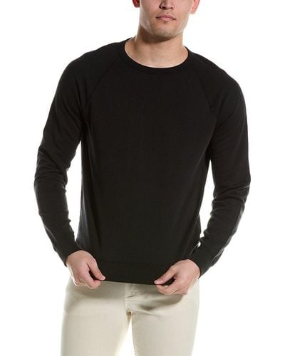 Save Khaki Fleece Crewneck Sweatshirt - Black