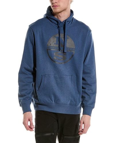 North Sails Hooded Sweatshirt - Blue
