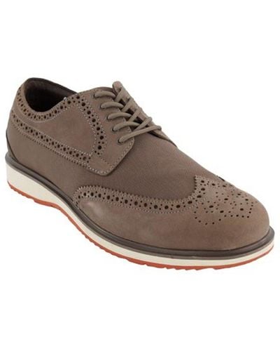 Swims Barry Brogue Low Classic Lace-up Shoe - Brown