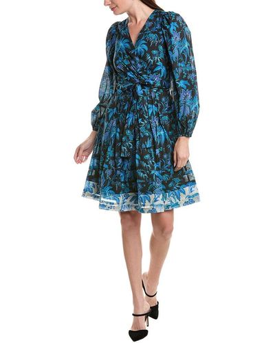 Kobi Halperin Harmony Mini Dress - Blue
