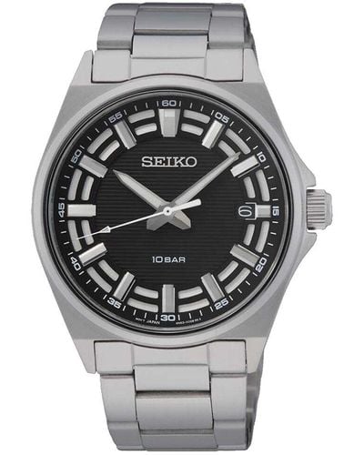 Seiko Classic Watch - Grey