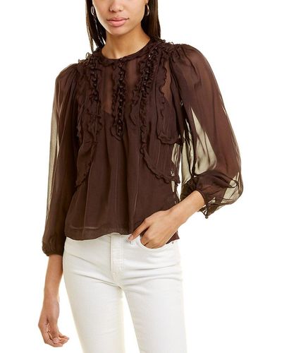 Brown Rebecca Taylor Clothing for Women | Lyst