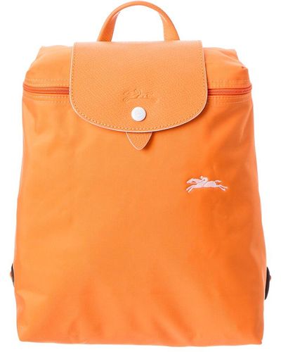 Orange Longchamp Backpacks for Women Lyst