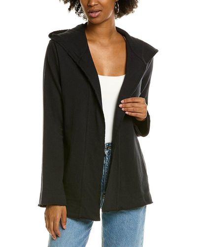 James Perse French Terry Cardigan - Black