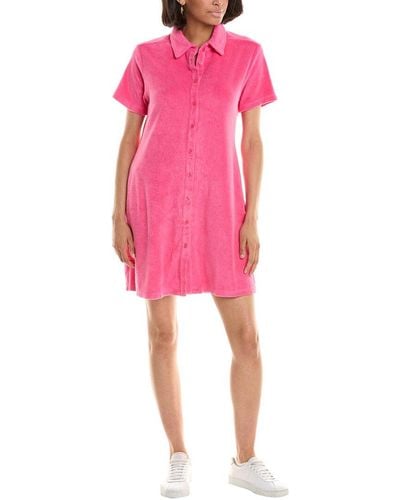 Monrow Shirtdress - Pink